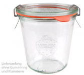 WECK-Sturzglas 290 ml (Rundrand 80) 6 Gläser Karton - WECK Shop